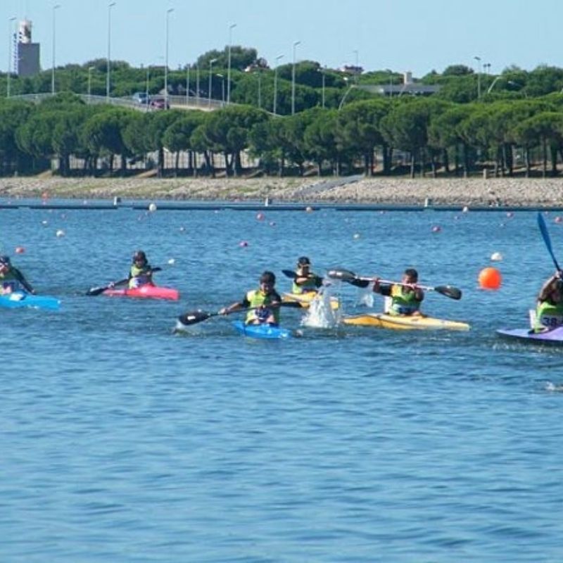 Actividades en el Canal Olímpico de Cataluña